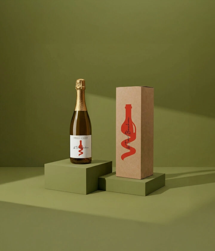 coffret pour bouteilles et spiritueux personnalisé