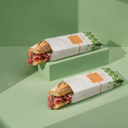 Sac sandwich personnalisé pour Sandwicherie, boulanger