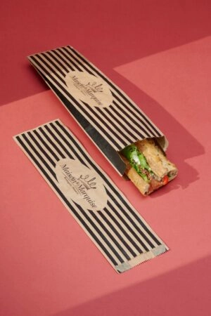 Sac sandwich personnalisé pour Sandwicherie, boulanger