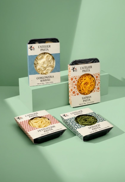 barquette avec fourreau personnalisé