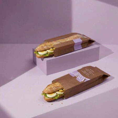 Sac sandwich personnalisé pour Sandwicherie, boulanger